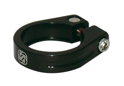 Collier de selle GUSSET CLENCH Ø30,0mm Noir