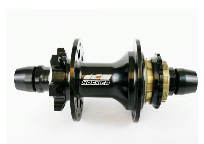 Moyeu arrière BMX ICE HACKER DISK 36 Trous Noir