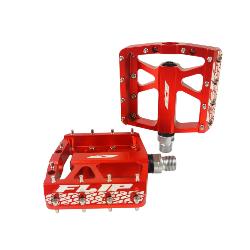 Pédales ICE FLIP CNC Rouges (Junior)