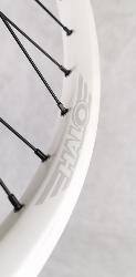 Roue Avant HALO T2 26" Blanche Ø 15 x 100 mm