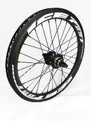 Roue Arrière ICE 38 20''Carbone + Moyeu ICE HACKER Disque