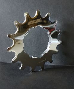 Pignon BMX ICE 3/32 Cr-mo CNC Polish 16 Dents