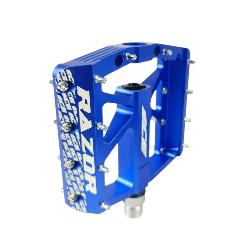 Pédales ICE RAZOR CNC Bleues