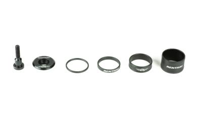 Kit d'entretoises + capot aluminium RENTHAL Noir
