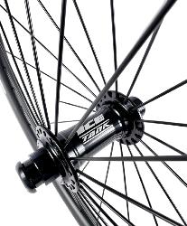 Roue Avant ICE RAFALE 24"X Carbone disque + Moyeu ICE TANK Ø 20mm