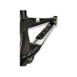 CADRE BMX  ICE F-22  PRO 3XL Noir mat et déco grise