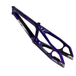 Cadre BMX carbone ICE RAPTOR PURPY RS Violet/ Noir PRO XL