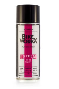 Huile de chaîne BIKEWORKX CHAIN STAR EXTREM spray 400 ml