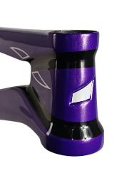 Cadre BMX carbone ICE RAPTOR PURPY RS Violet/ Noir PRO 