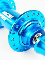 Moyeu Avant BMX ICE FAST 10mm 36 Trous Bleu   ***EXPO***