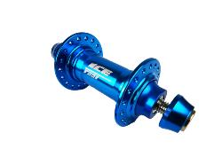 Moyeu Avant BMX ICE FAST 10/20 mm 36 Trous Bleu