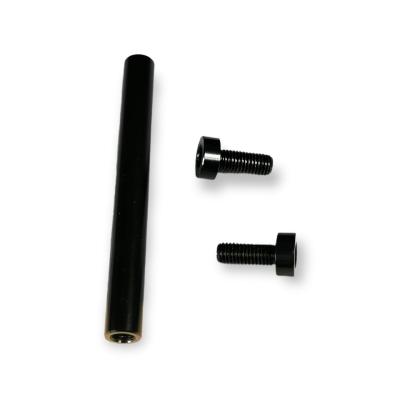 Axe alu de 15mm pour cadre ICE RAPTOR + 3 entretoises