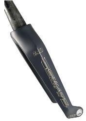 Fourche carbone ICE SWAT 2.0 TAPERED 20'' Axe Ø 20mm , Grise decal sable