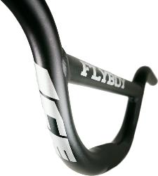 Guidon BMX Aluminium ICE FLYBOY Ø31,8mm / Rise 6,5" (165 mm) Noir