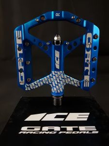 Pédales ICE GATE CNC Bleues