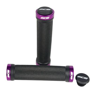 Poignées  Lock-on ICE DIAMOND NOIR / lock Violet