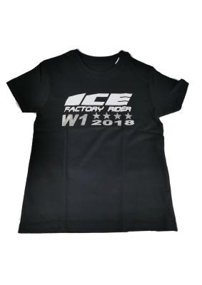 T-Shirt manches courtes ICE NOIR LOGO "W1" (5-6 ANS)