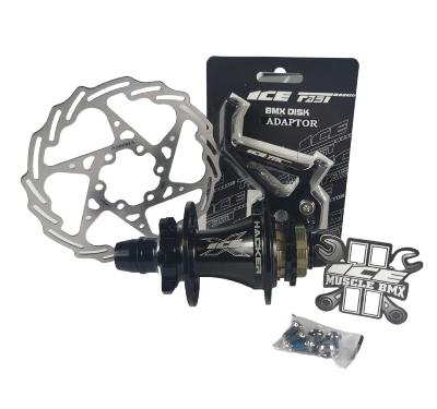 Kit Frein à disque ICE pour BMX (moyeu Hacker X 10/15+ adaptateur + disque)