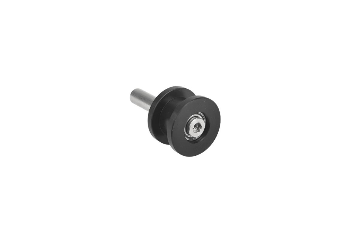 Axe D24 Avec Boule Pour Chapes Green Valley 400012 Et 400092 - Longueur 185mm, Diamètre 24mm - Finition Bichromatée