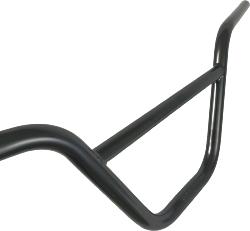 Guidon BMX générique Cr-mo PRO Ø Noir