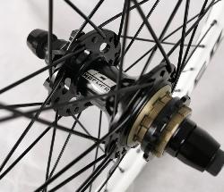 Roue Arrière ICE RAFALE 20" Carbone + Moyeu ICE HACKER disque