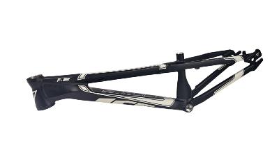 Cadre BMX  ICE F-22  Cruiser Noir mat et déco grise   ****EXPO ***