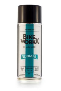 Huile de chaîne BIKEWORKX CHAIN STAR NORMAL spray 400 ml 
