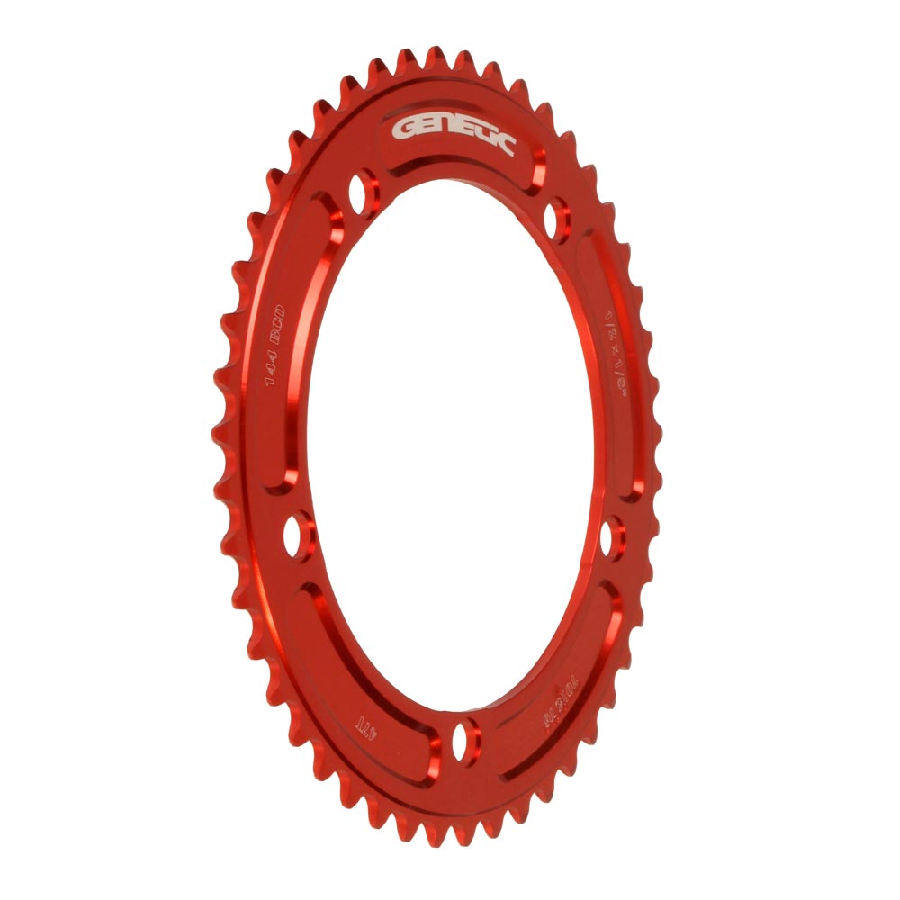 Couronne GENETIC TRACK 144 BCD 42 Dents Rouge