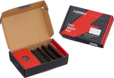 Boîte X 25 Paires de Plaquettes Semi-métalliques ASHIMA AVID ELIXIR / SRAM XX / SRAM FORCE
