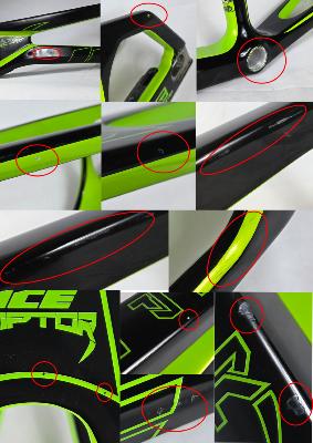 Cadre ICE RAPTOR CITRIK Pro XL **Occasion**
