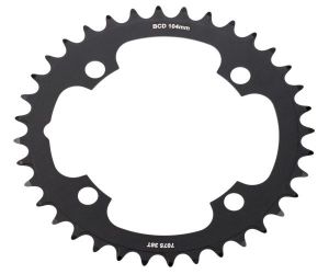 Couronne FIRST Noire 104 BCD 39 dents