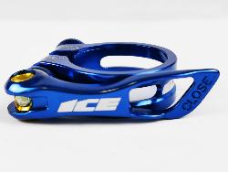 Collier de selle rapide ICE CLAMP Ø 31,8mm  Bleu