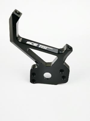 Adaptateur de frein à disque BMX ICE FAST CNC Noir