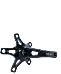 Pédalier BMX carré ICE FAST ROOKY 155 mm Noir