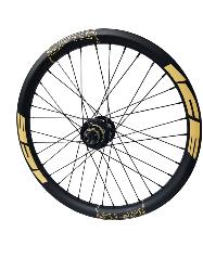 Roue Arrière ICE RAPTOR 20" Carbone Noir / Sable - Moyeu ICE HACKER Disque