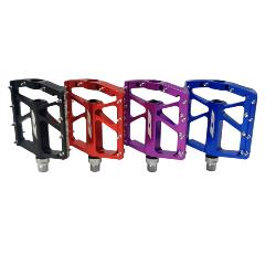 Pédales ICE RAZOR CNC Rouges