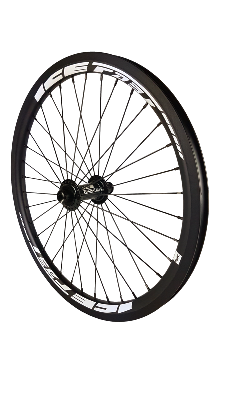 Roue Avant ICE SK X 20 x 1-3/8 Carbone + Moyeu ICE TANK Ø 20mm