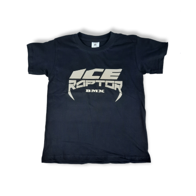 T-Shirt manches courtes ICE Raptor Noir 7 / 8 ans