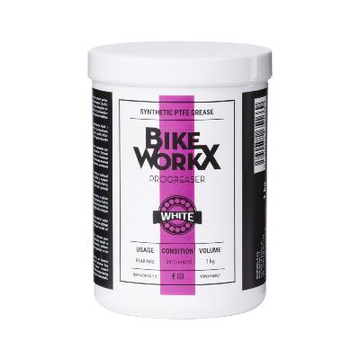 Graisse blanche au PTFE BIKEWORKX PROGREASER WHITE pot de 1kg