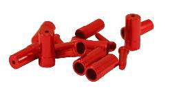 Set arrêts de gaine ICE TOP Rouge