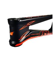 Cadre BMX carbone ICE RAPTOR Noir Mat / Rouge avec système IRC / Pro 3 XL