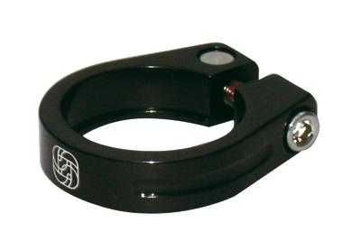 Collier de selle GUSSET CLENCH Ø28.6mm Noir