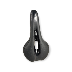 COMBO Tige de selle ICE Relax 25,4 mm noire + selle ICE TRIP