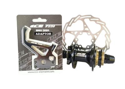 Kit Frein à disque ICE pour BMX (moyeu Hacker + adaptateur + disque)