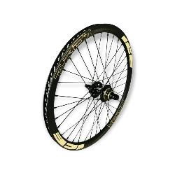 Roue Arrière ICE T-REX Carbone Disc 20" x 1-3/8 + Moyeu ICE HACKER Disque logo sable