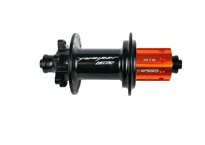 Moyeu arrière MTB YUNIPER FLANGE QR 9 mm 32 Trous Noir