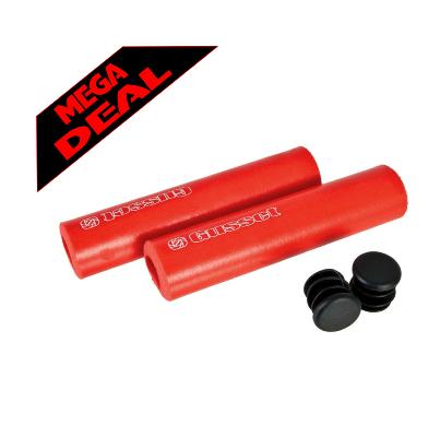 Poignées GUSSET Silicone Rouge