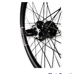 Paire de Roues ICE RAPTOR disque 20'' x 1,75 Noires rayons Aerowind