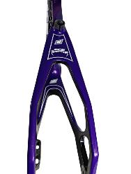 Cadre BMX carbone ICE RAPTOR PURPY RS Violet/ Noir PRO XL