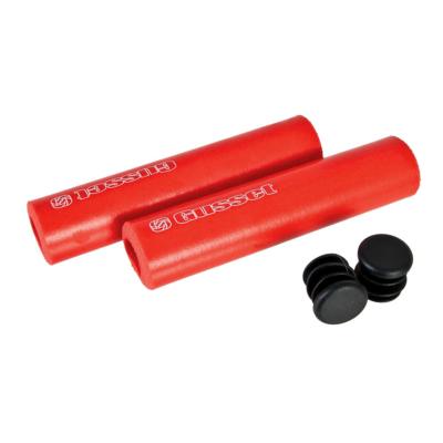 Poignées GUSSET Silicone Rouge